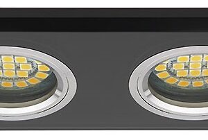 Faretto Incasso Vetro Nero Diam 155x70 MORTA CT-DSL250-B